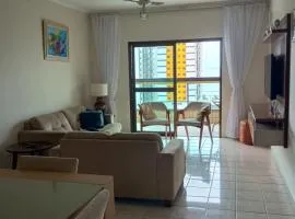 Apartamento moderno com vista para o mar em Mongaguá