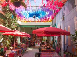 Oaxaca City में, होटल Hierba De Conejo Hostel