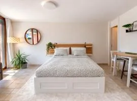 Bright studio with terrace - 30 min from Verbier - free parking