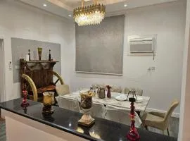 شقة أرضية بمدخل سيارة خاص