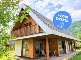 Apartment DREN near terme Topol&scaron;ica，托波爾希卡的附設泳池的飯店