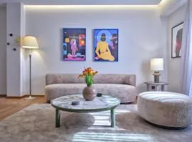 One Kolonaki , an elegant 2-bedroom apartment on Valaoritou pedestrian street