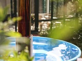 Appartement pour 2 Pers dans la Villa Pré d'Oro 5 étoiles , spa privé, nature, Vosges Saônoises, hotel di Amage