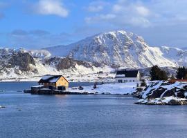 Villa Borgvåg - A unique Seafront Villa in the heart of Lofoten โรงแรมในBøstad