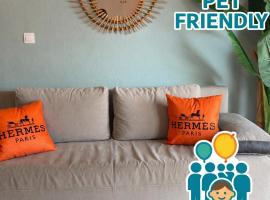 Theia Analipsi Central Apartment Katerini, hotelli kohteessa Kateríni