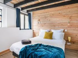 Chambre de caractère balnéo duo & vue toits