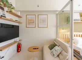 Cozy and Nature-Inspired Studio Unit