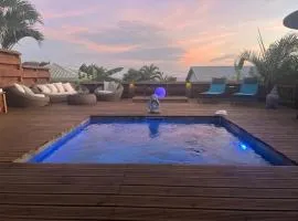 Private Jungle Lodge - Sea View - 100 m2 terrace