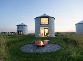 Clark Farm Silos #3 - Stunning Mountain Views