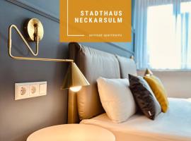 Viesnīca Stadthaus Neckarsulm serviced apartments - Stadthaus Schrade pilsētā Nekarzulma