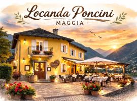Locanda Poncini, hotell i Maggia