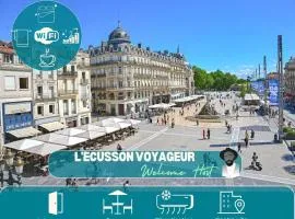 L’écusson voyageur, charme cosy en centre ville