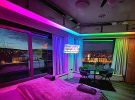 Zentrale Penthouse Suiten mit Goldstadtblick, hotel v destinaci Pforzheim
