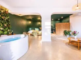 ÉROS - Loft entier avec Balnéo & Rétroprojecteur