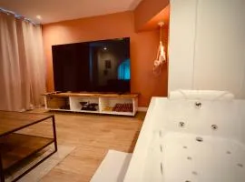 P01 Grand appartement proche gare cinéma jacuzzi RDC sur cour privative