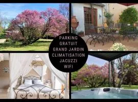 B&B Des Histoires d'Anges - Côté Jardin - Accueil Vélo