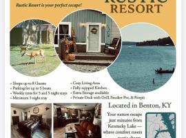 Rustic Resort, Hotel in Benton