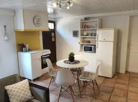appartement en rez de jardin et terrasse dans villa