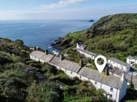 Lobster Pot Portloe views of the village and sea