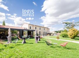 Logis Hôtel Domaine du Vieux Porche，米尼亞盧博瓦爾的飯店