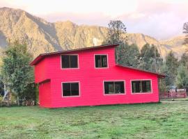 Cabaña Lafken, отель в городе Коньярипе