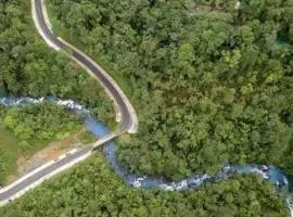 Posada familiar río celeste byl