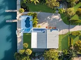 Sitting at the Dock on the Bay plus Waterfront Pool Home