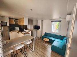 Mobilhome 3ch 2sdb climatisé, hotel i Seignosse