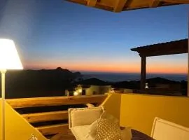 Sunset Costa Rossa 1221 Tramonto vista mare