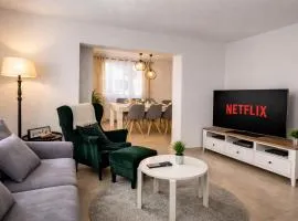 II Bergblick Apartment & Family Lounge II - Messe - Ideal für Business & Urlaub - Keine Monteure