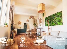 Appartement Bali centre 6 pers Jacuzzi option, hotel v destinaci Agen