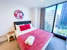 Modern 1B1B Free Pool, Gym Near Harbour & Sky Tower P061