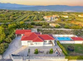 Lovely Home In Pridraga With Private Swimming Pool, Can Be Inside Or Outside