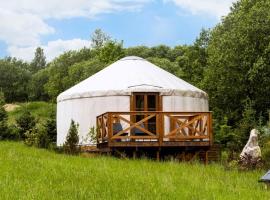 스트로니에 슐랑스키에 위치한 글램핑장 4 Żywioły - całoroczne jurty w g&oacute;rach - dostęp do sauny