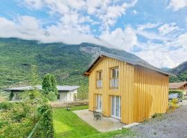 Chalet Bois 6 personnes Sauna et Gym, hotel a Bellecombe