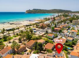 Cagliari, Poetto - Steps from the Beach & Wi-Fi, Hotel in Poetto