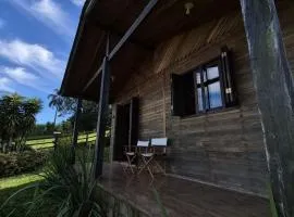 Casa no morro da Borussia com vista para eólicas