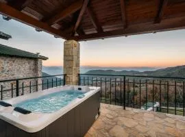 Xrisaetos Cozy Mountain Retreat with Stunning View By Greece Apartments