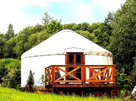 4 Żywioły - całoroczne jurty w g&oacute;rach - dostęp do sauny, area glamping di Stronie Slaskie