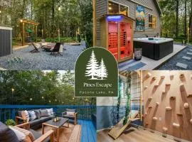 Pocono Lake Getaway Sauna Hot Tub Playground