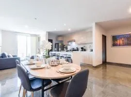 Luxury in Fundidora 9 guests Wifi 3BR 2Bath