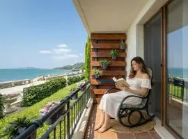 Apartment Caricia complex Carpe Diem Balchik - sea view , free parking & swimming pool