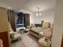 A luxurious room with a breathtaking view