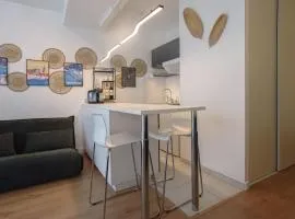 Bright modern view near Metro and Park