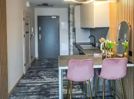 Green Baltic Portovo Comfort Apartment City Center Balcony