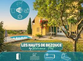 Les Hauts de Bezouce, Calme, Espace et Jeux, hotel a Bezouce