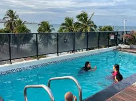 Flat Pé na areia, Cabo Branco, Romântico, piscina