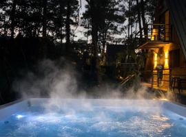 Jarabacoa में, होटल Alpina Village, Jacuzzi Climatizado, Montaña, Fogata, Jarabacoa