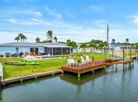 Waterfront Pool Home 45 Blocks to Beach & Downtown Cocoa Beach