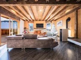 Chalet Liloo sous la neige